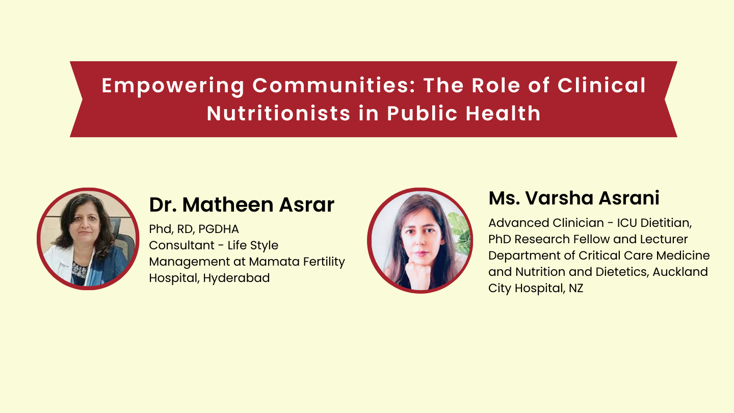 Empowering Communities: The Role of Clinical Nutritionists in Public Health