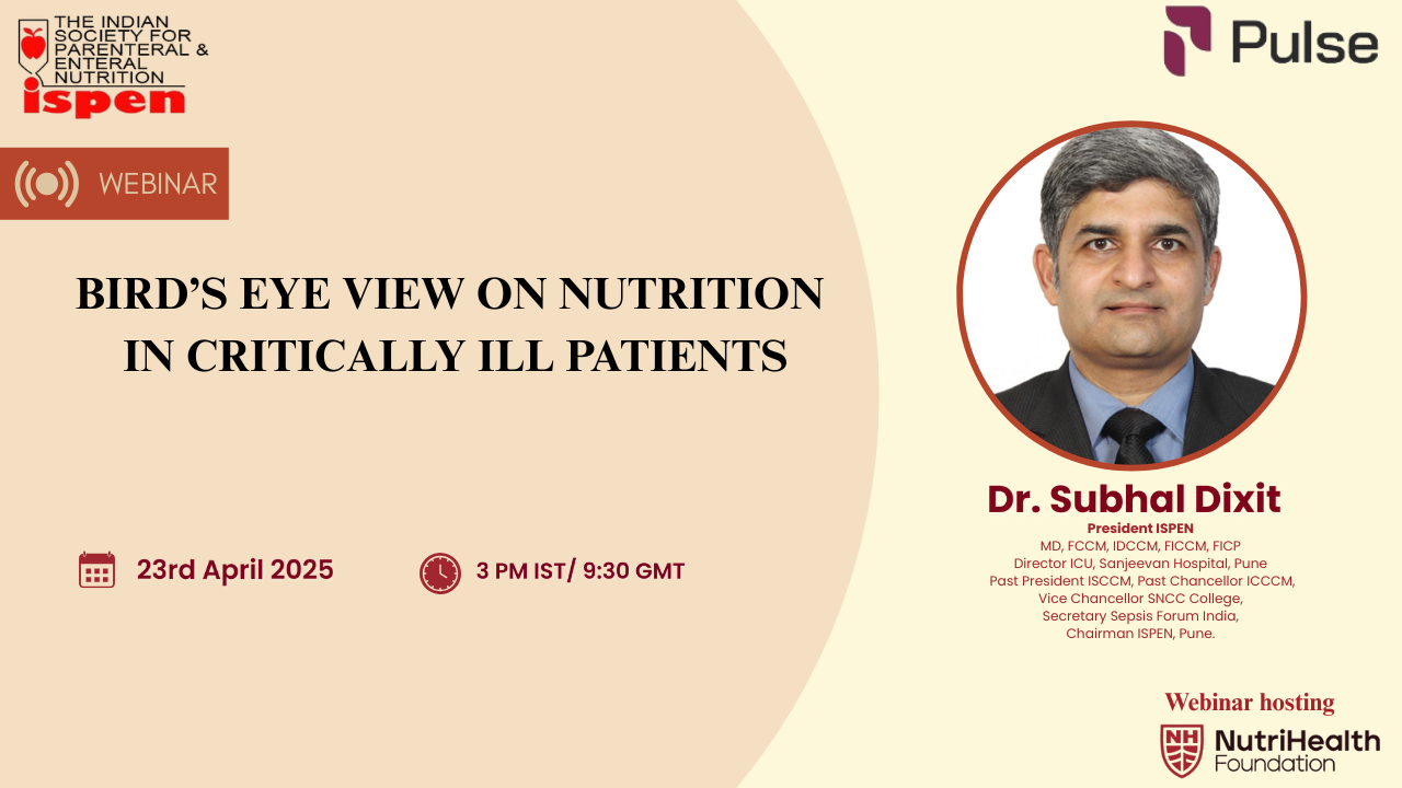 Bird’s Eye View on Nutrition in Critically Ill Patients